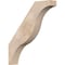Ekena Millwork 5 1/2"W x 32"D x 36"H Funston Smooth Knee Brace, Douglas Fir BRC06X32X36FST00SDF - alternate 1
